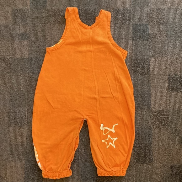 VNTG Batik Giraffe Toddler One Piece Jogger Jumpsuit Tie Dye Hand Made 24 month - Picture 10 of 16